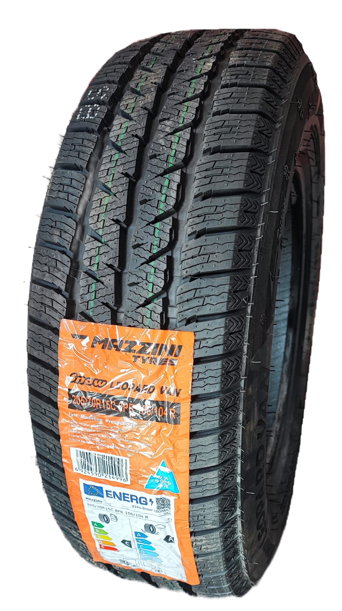 205 70 r15c 106 104r mazzini snow leopard van anvelope iarna